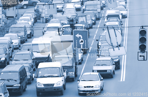 Image of traffic jam