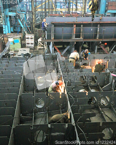 Image of Welders at work