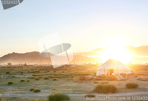 Image of Mongolin yurt