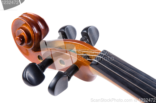 Image of Violin close up 