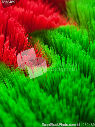 Image of Red and green background
