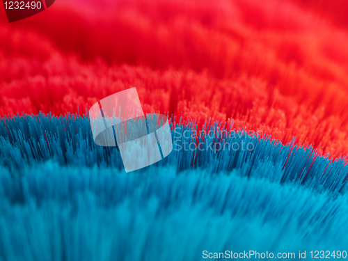 Image of red and blue background