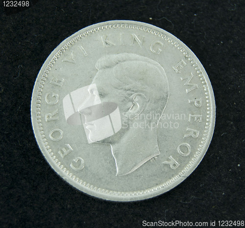Image of A silver New Zealand coin