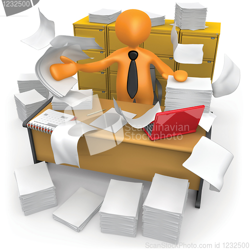 Image of Messy Office