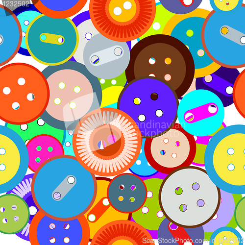 Image of Seamless buttons
