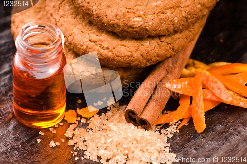 Image of Cookies with cinnamon and orange