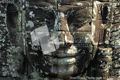 Image of Giant buddha statue at Angkor, Cambodia