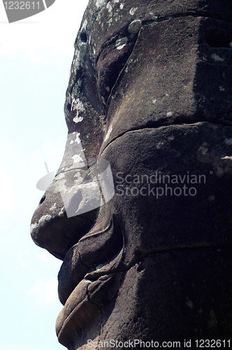 Image of Giant buddha statue at Angkor, Cambodia