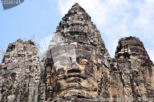 Image of Giant buddha statue at Angkor, Cambodia