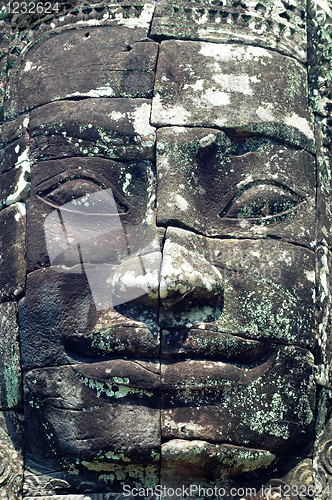 Image of Giant buddha statue at Angkor, Cambodia