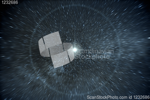 Image of stars time warp