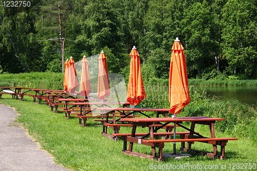 Image of Tables and benches