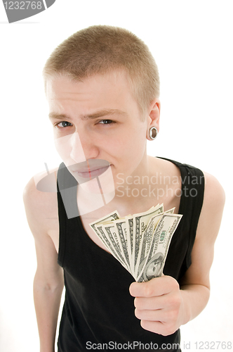 Image of funny teenager