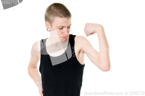 Image of funny teenager