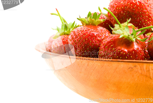 Image of Red strawberry