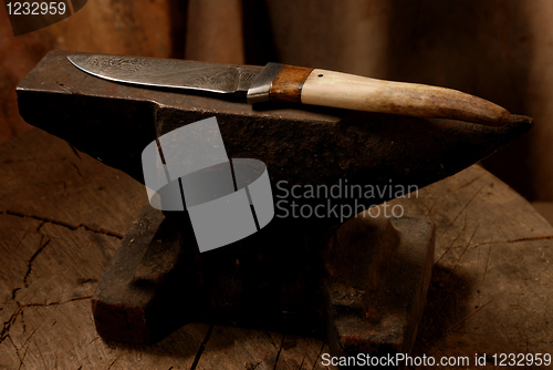 Image of Damascus knife