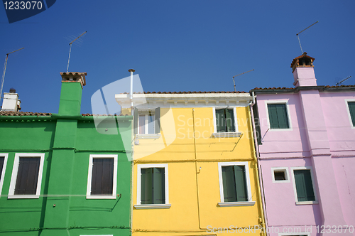 Image of Burano houses