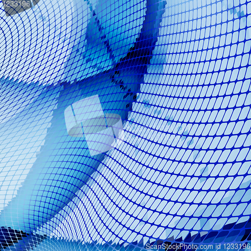 Image of Blue abstract background with copy space. EPS 8
