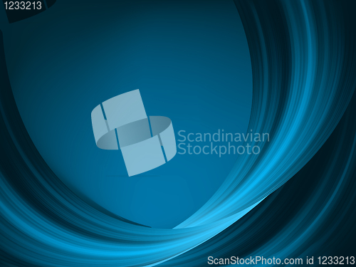 Image of Blue light wave. EPS 8