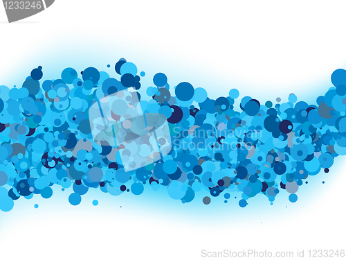 Image of Abstract blue background design. EPS 8