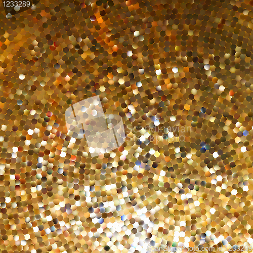 Image of Golden mosaic. Abstract background. EPS 8
