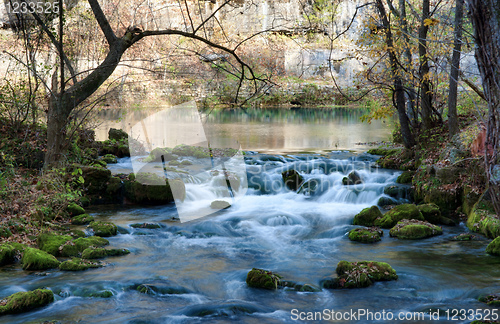 Image of little stream in missouri