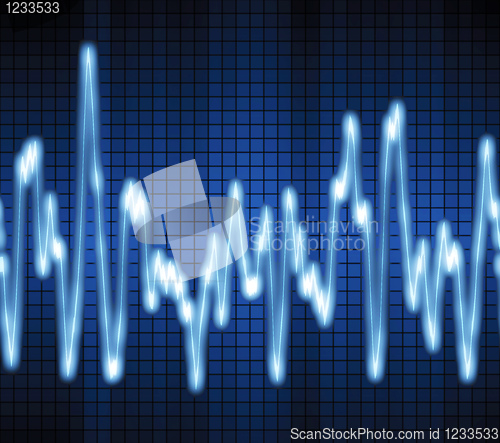 Image of audio or sound wave