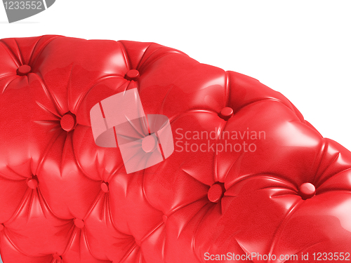 Image of red sofa