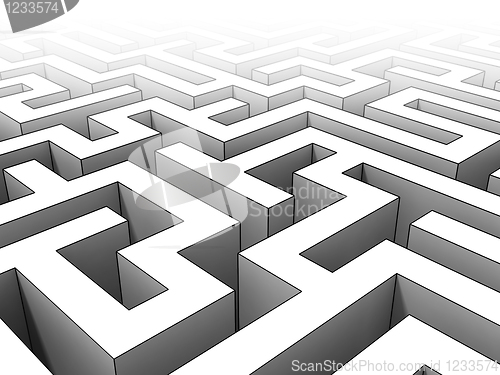 Image of 3d maze