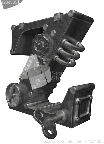 Image of steampunk letter z