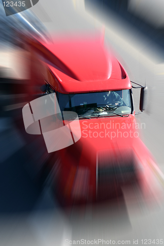 Image of red truck