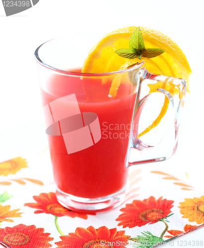 Image of Refreshing summer ice tea