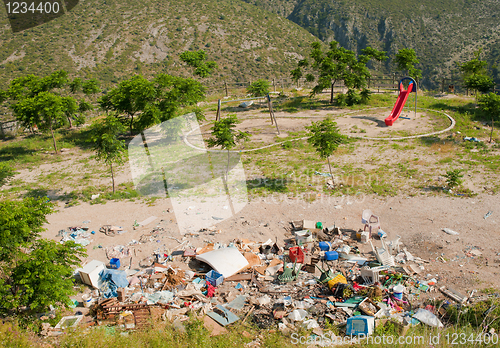 Image of Illegal dumpster