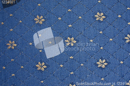 Image of Blue fabric