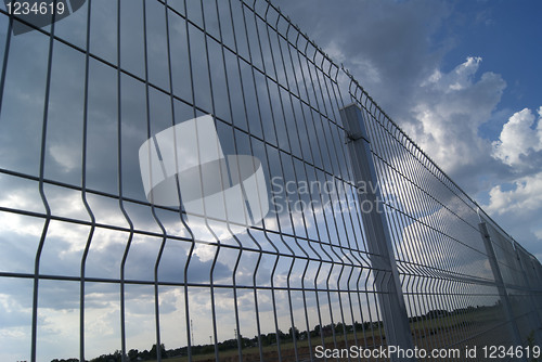 Image of Wrought iron fence