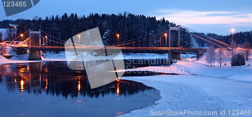 Image of Bridge by night