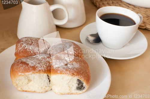 Image of Stuffed Cakes and Coffee