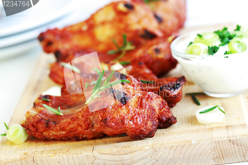 Image of Spare ribs with sour cream
