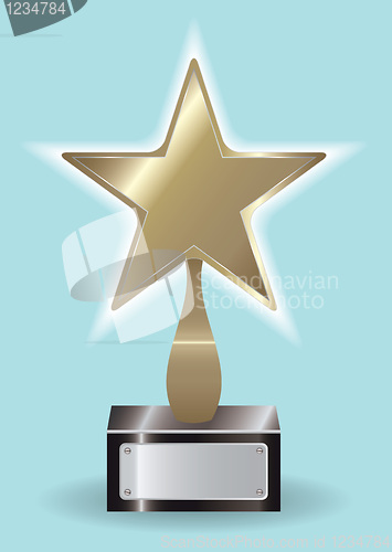 Image of Bronze star Award ytophy