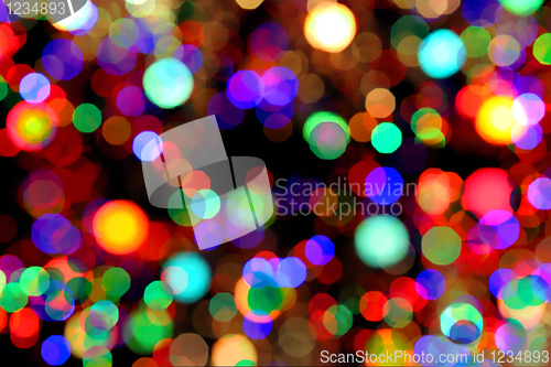 Image of Colorful Abstract lights