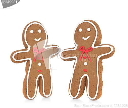 Image of Gingerbread Man Smiling