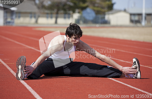 Image of Warm Up Leg Stretch