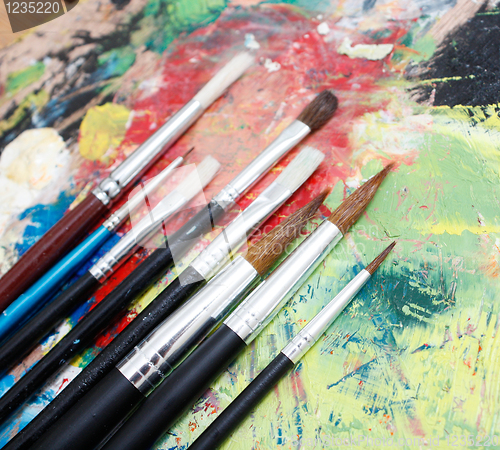 Image of Paintbrushes