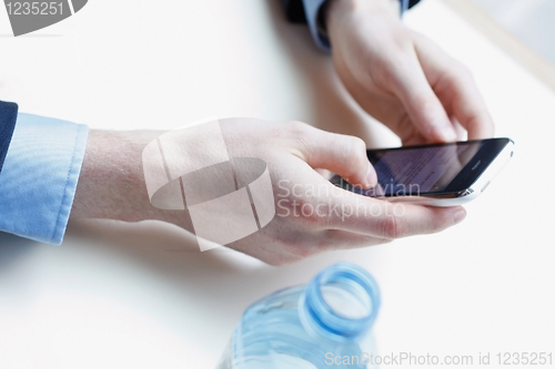 Image of Businessman on phone