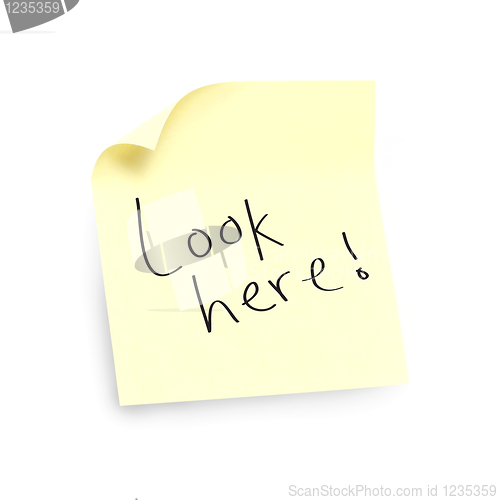 Image of Look here