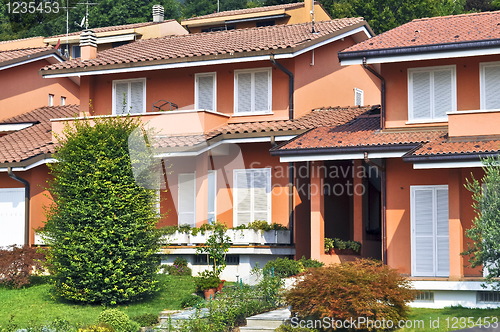 Image of Italian townhouses style