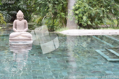 Image of Balinese swimming pool