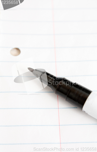 Image of Pen and paper