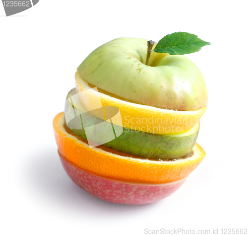 Image of Sliced fruit