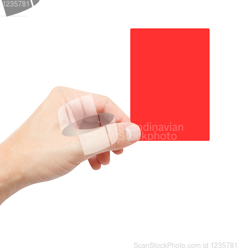 Image of Red card